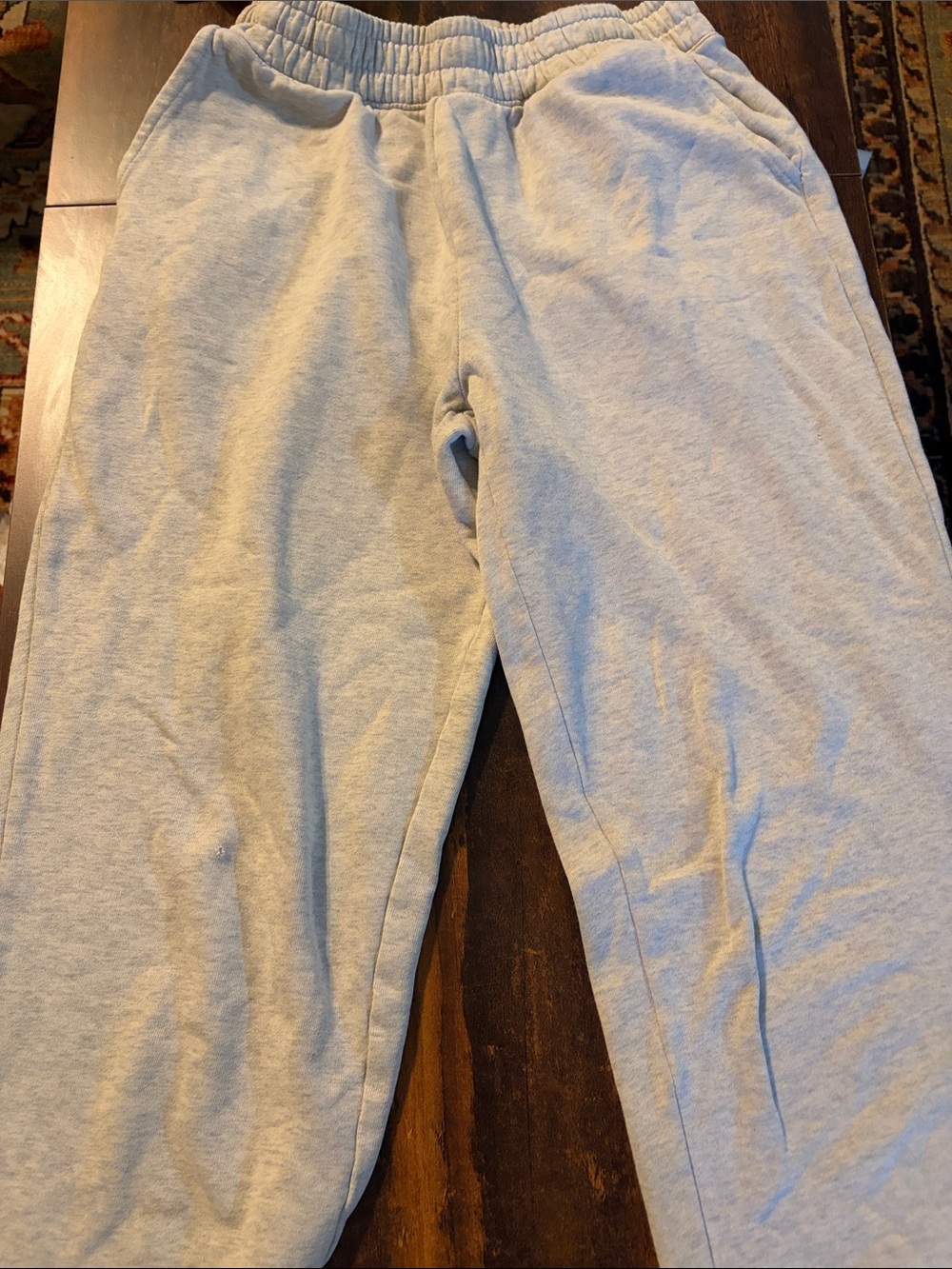 American Eagle Outfitters Light Gray Sweatpants